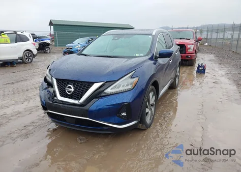 2019 Nissan Murano Sl z USA, uszkodzony, nr VIN 5N1AZ2MS3KN106039